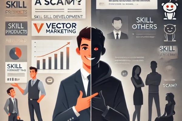 vector marketing scam