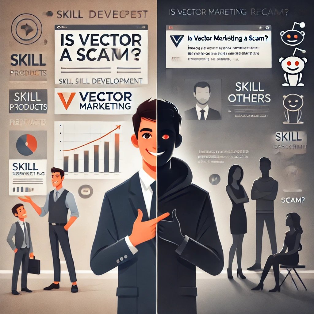 vector marketing scam